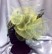 Negocio de fabricación tocados y sombreritos para novias, madrinas, fiesta