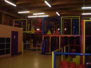 parque de ocio infantil con cafetería