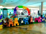 Actividad infantil de muñecos de peluche de paseo eléctricos
