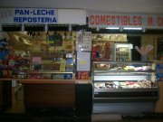 panaderia en puesto de mercado