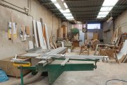 Carpintería en funcionamiento