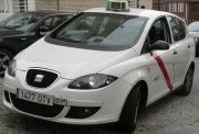 Licencia de Taxi de Madrid Libra Lunes/Impar