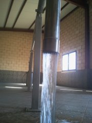 Manantial de agua en gormaz- soria-