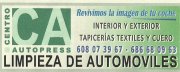 centro de limpieza y taller de coches