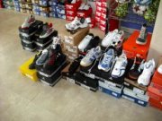 Liquidación de tienda de deportes