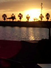 Restaurante frente al Mediterráneo