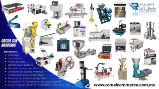 Comercializacion de Maquinaria y equipo para la Manufactura