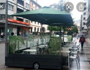 cafeteria  restaurante c3 con 5 mesa terraza 20 pax