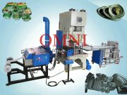 máquina para fabricar bandeja de aluminio
