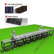 línea de fabricación de células solares fotovoltaicos de silicio amorfo