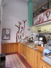 Heladería cafetería ecológica