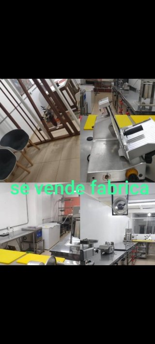 Vendo permuto fabrica de alimentos